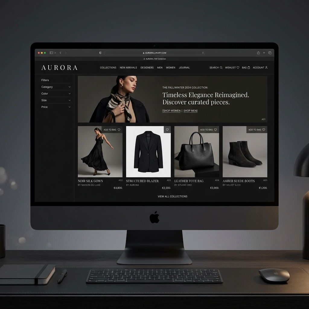 Aurora Luxury Storefront